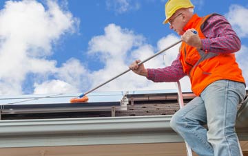 Glogue soft wash roof cleaning